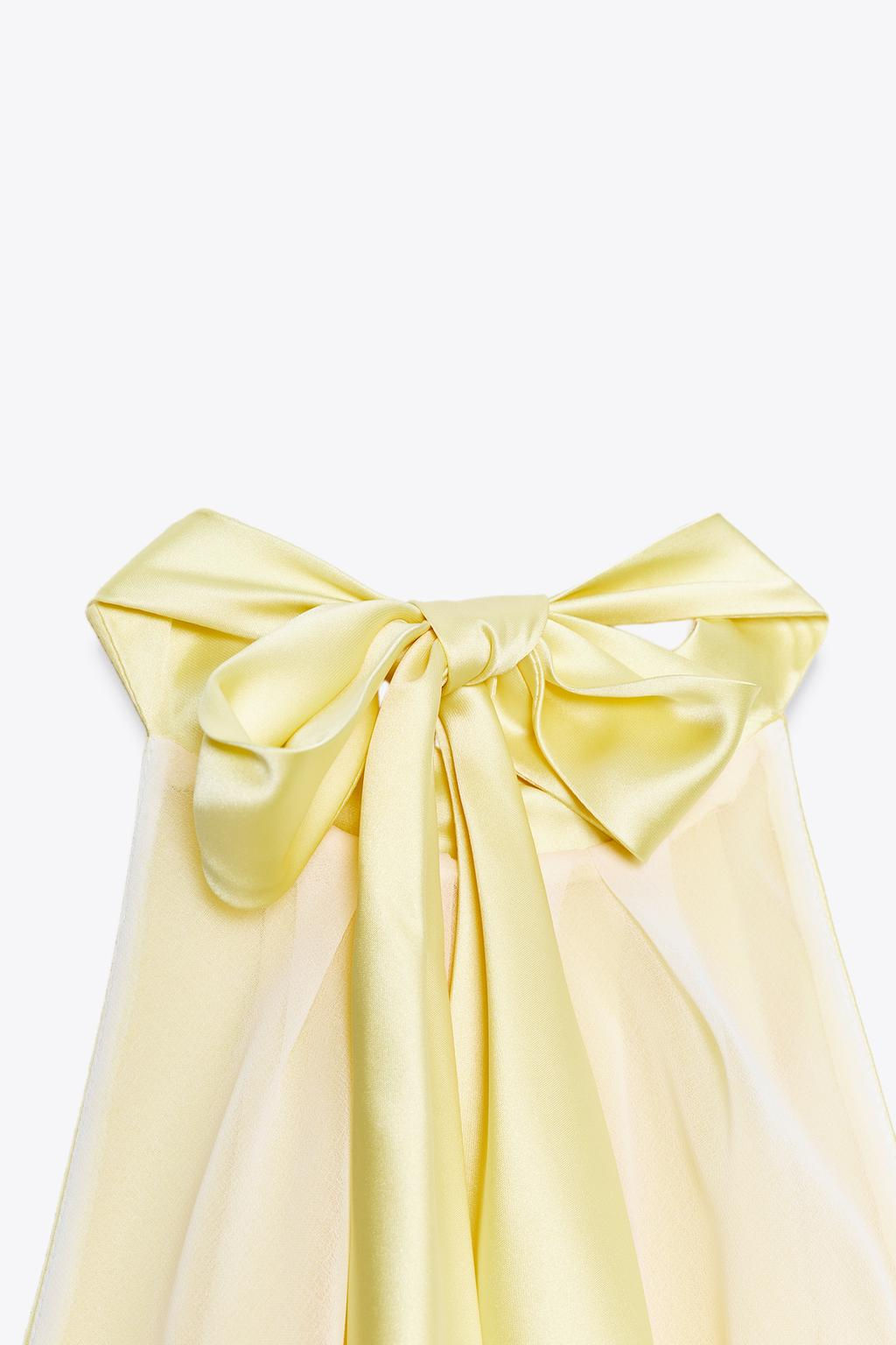 HALTER MIDI DRESS - Zara фото 41