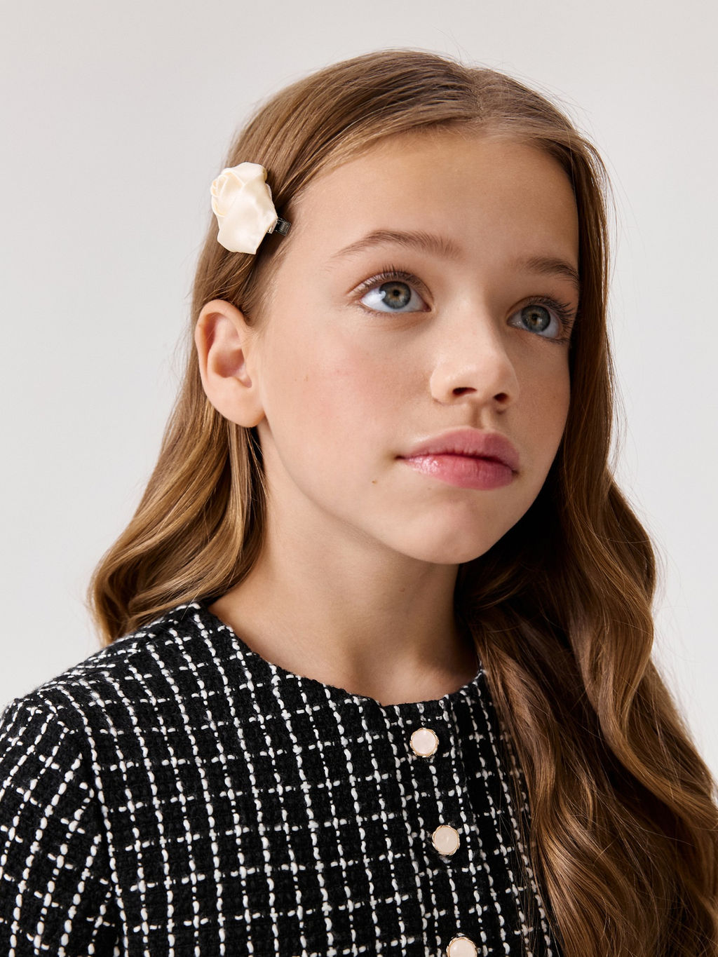 ACOOLA / Набор из 2 заколок для волос дет. Lamy молочный  фото 2