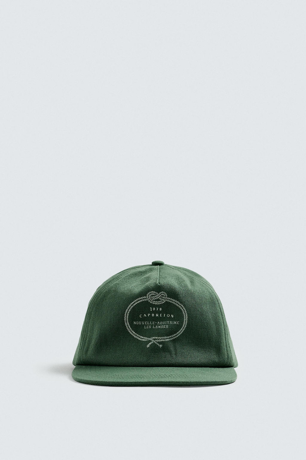 WASHED CAP WITH COMBINED PRINT - Zara фото 6