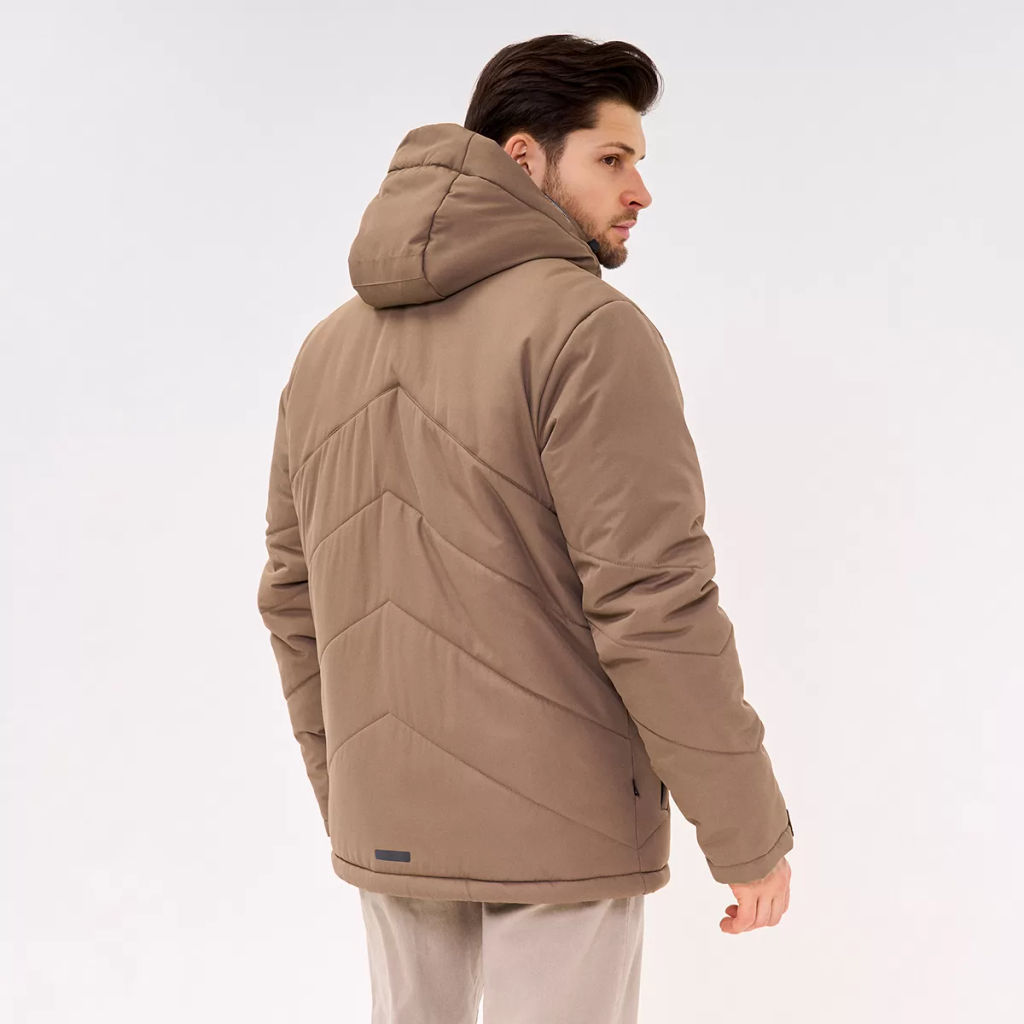 RODOS Куртка зимняя мужская мембрана М-318 Какао