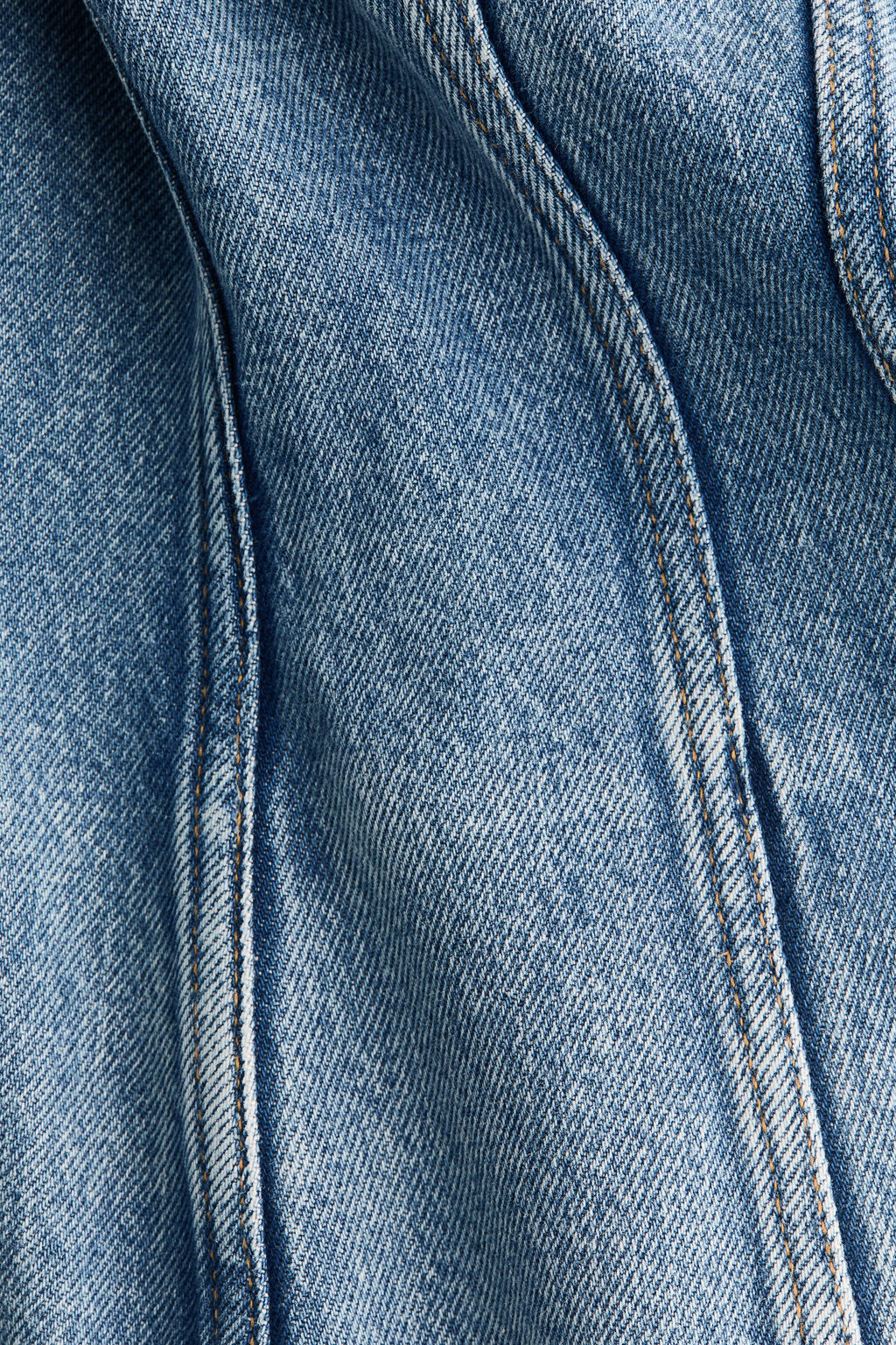 Cazadora denim con silueta reloj de arena - H&m фото 7