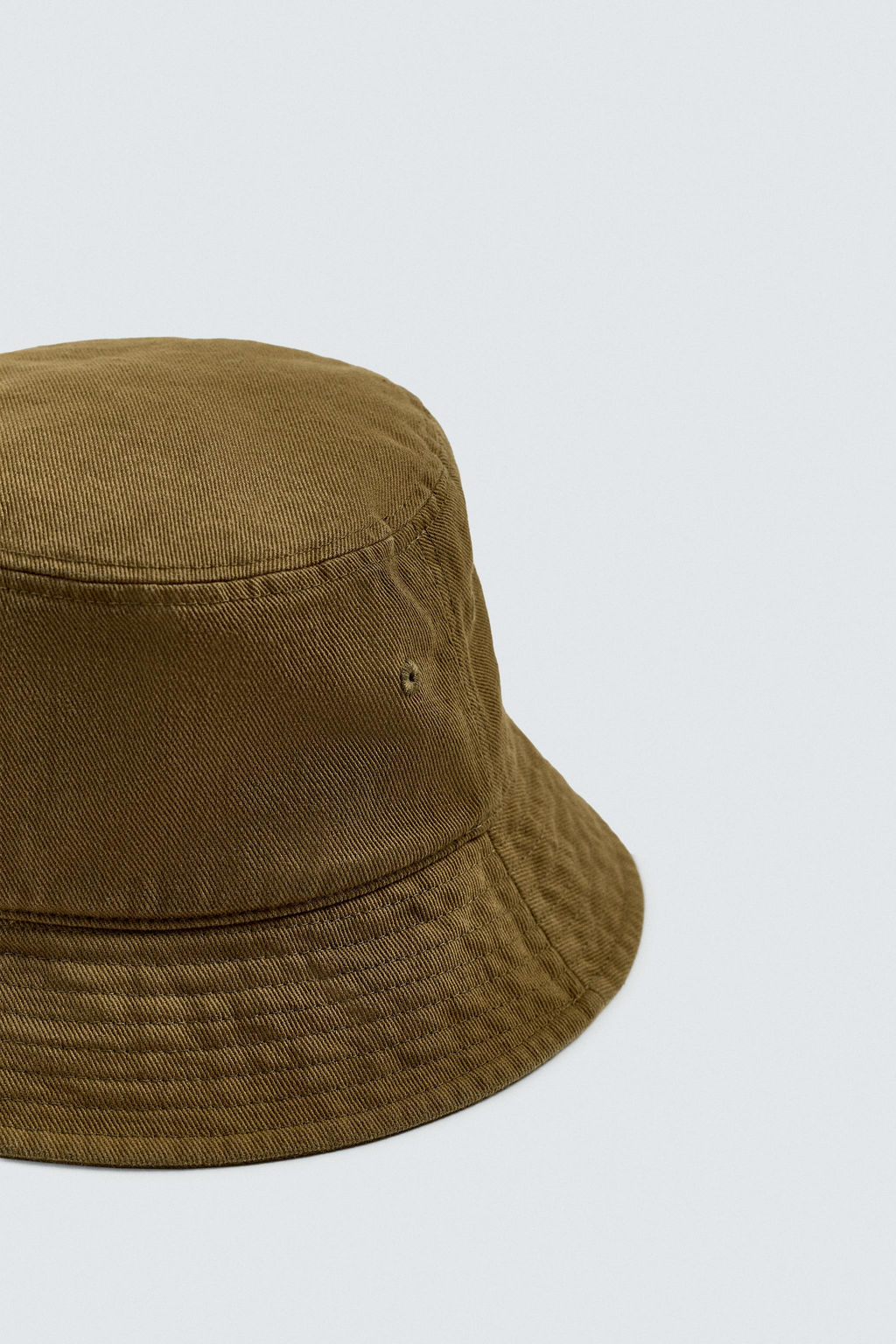 SOMBRERO BUCKET LAVADO / Khaki - Zara фото 5