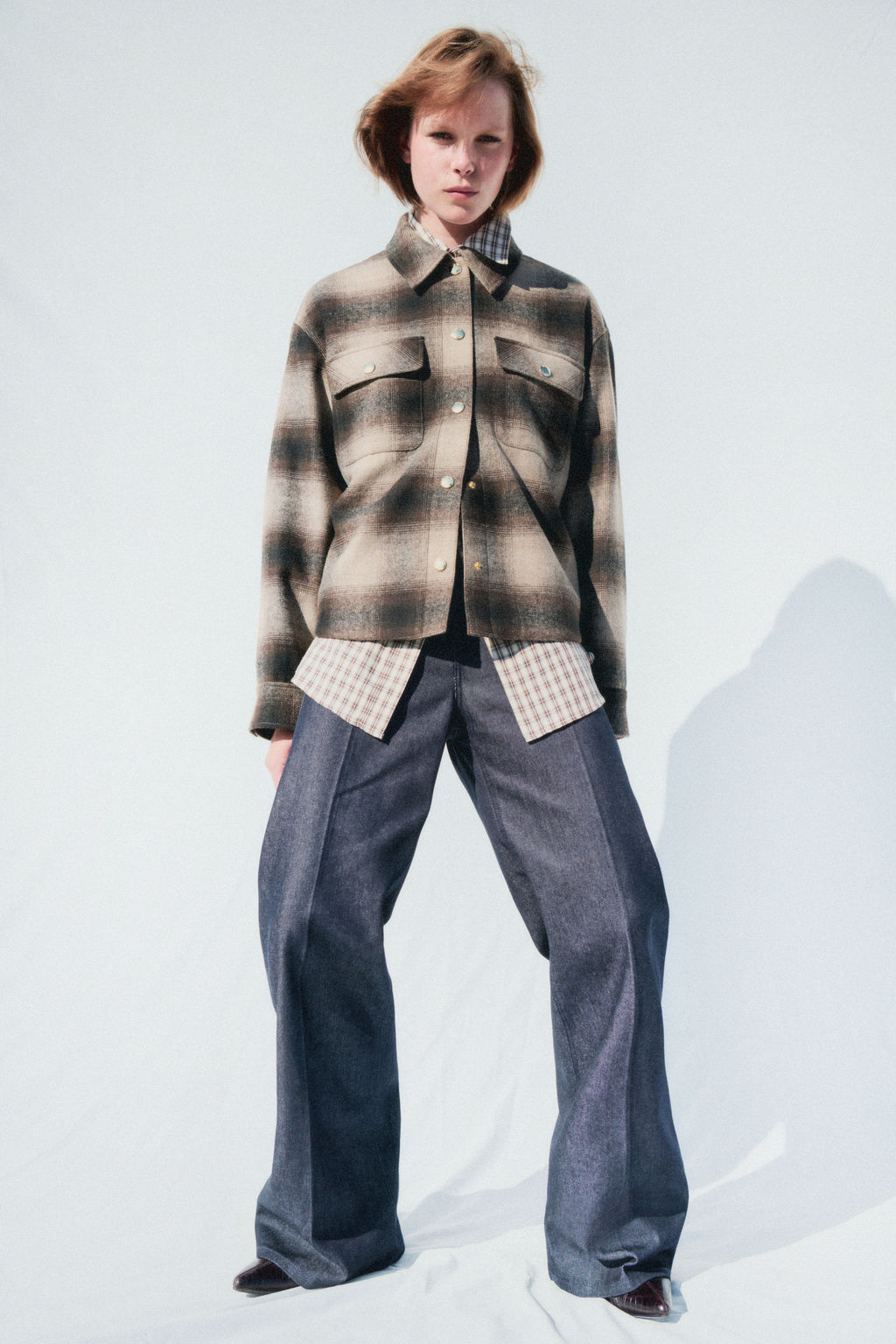 Chaqueta camisera oversize - H&m фото 3