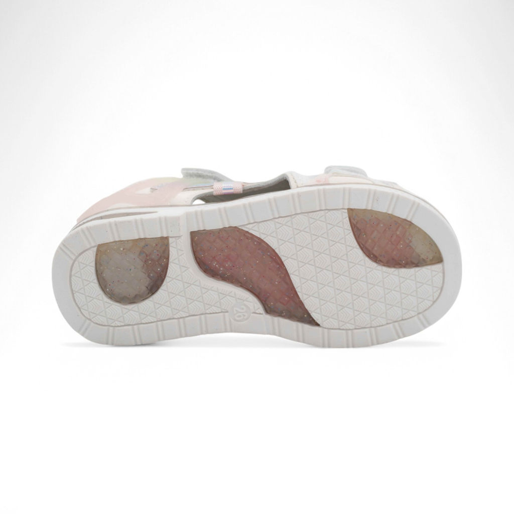 Сандалии детские В568-18 бело розовые - Sport фото 3