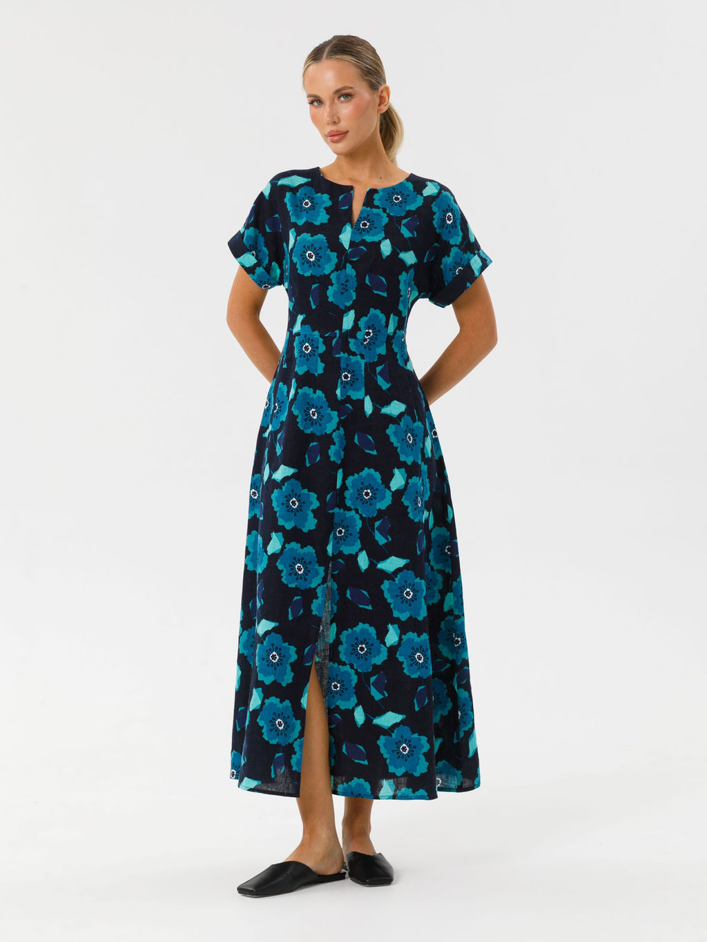 Платье с принтом - Stilla фото 2