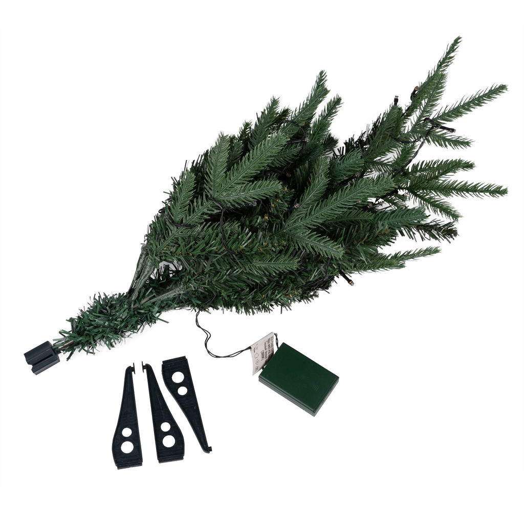 ULD-T5460-030/SNA/3AA WARM WHITE IP20 XMAS TREE Дерево светодиодное Ёлочка, на батарейках 3АА (не в/к), 54х60см. 30 светодиодов. Теплый белый свет. TM Uniel