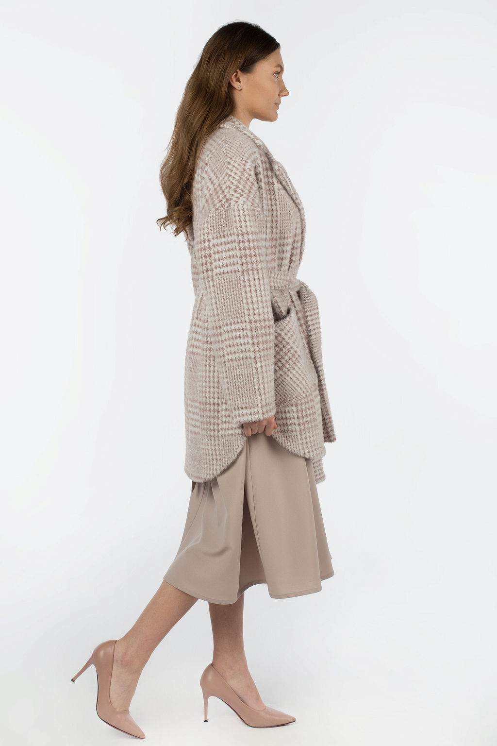 Пальто демисезонное (пояс) - El podio фото 4