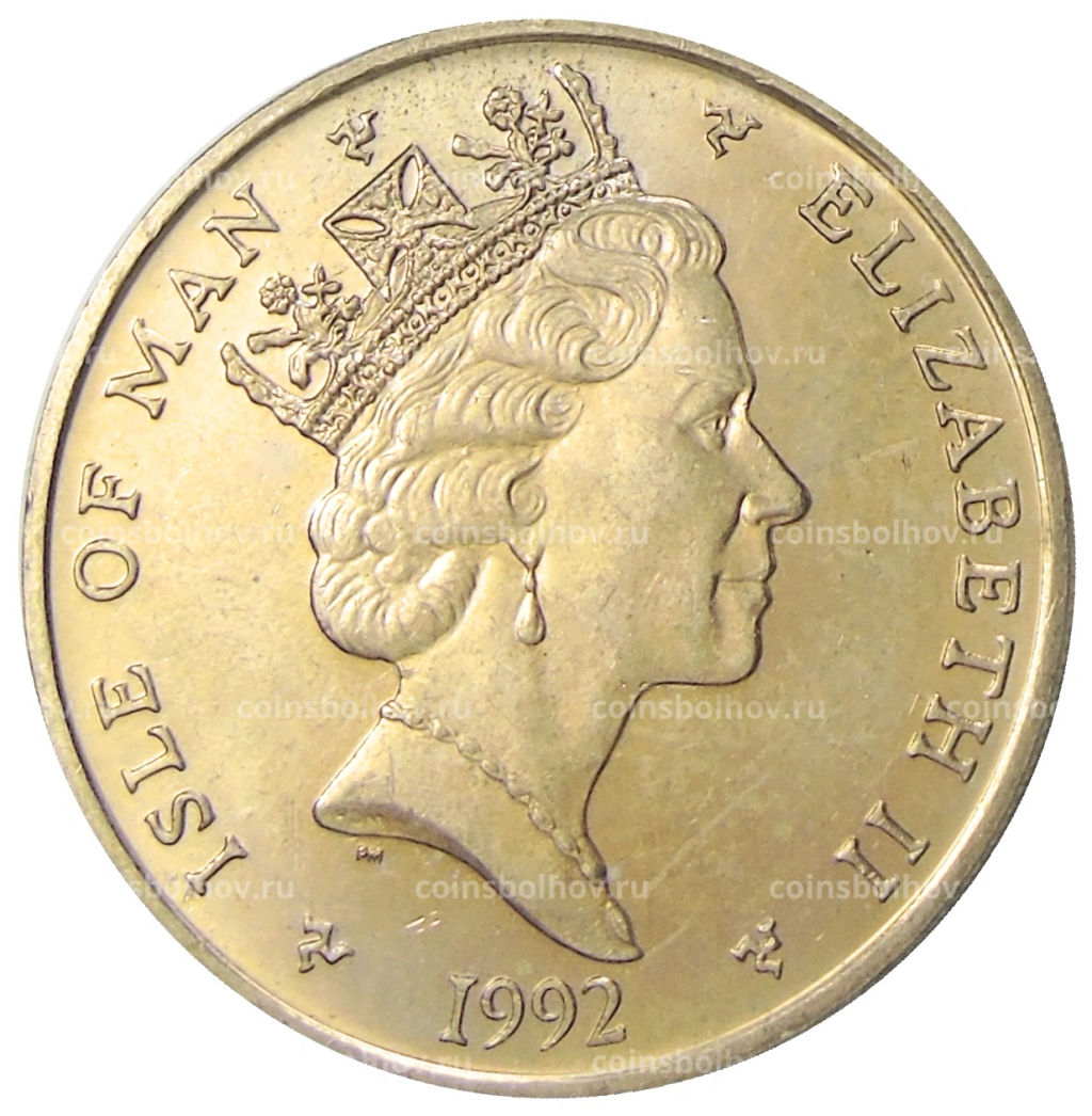 5 фунтов 1992 года Остров Мэн