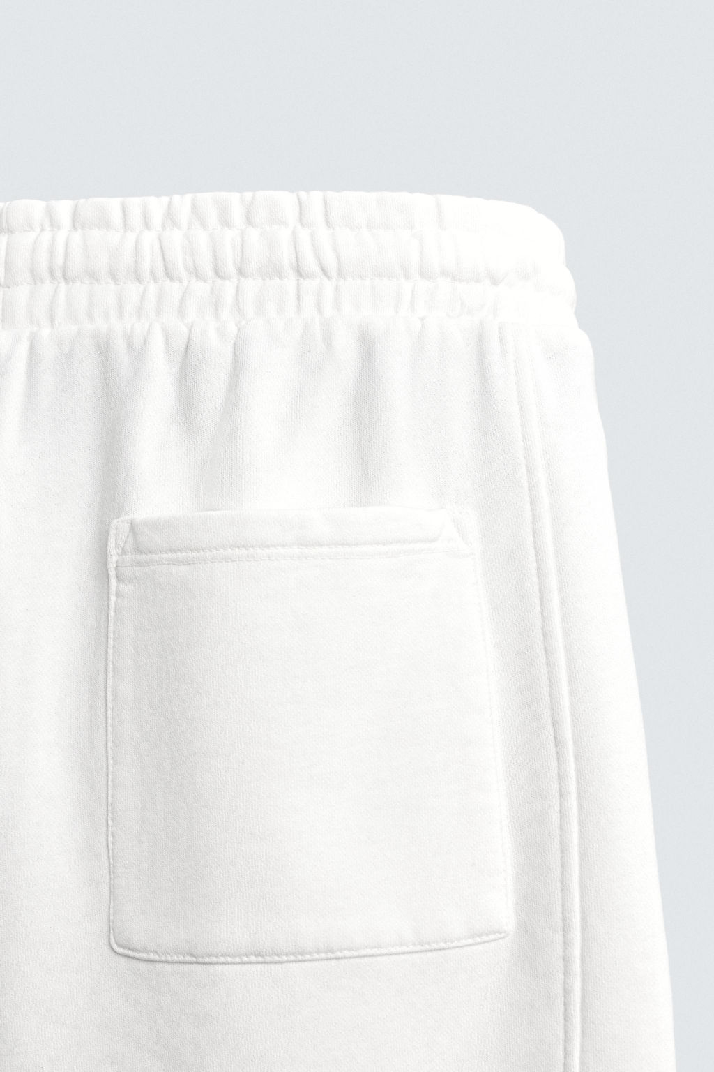 BERMUDA JOGGER B?SICA LAVADA / Blanco - Zara фото 9