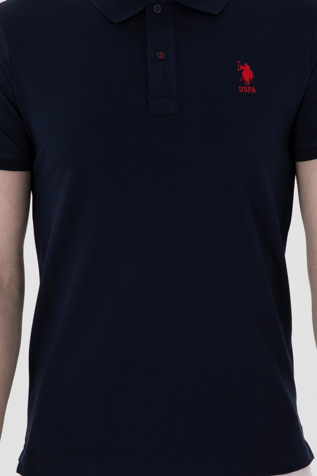 Erkek Slim Fit Polo Yaka Lacivert Basic Ti__rt Sepette S_rpriz _ndirim - U.s. polo assn фото 13