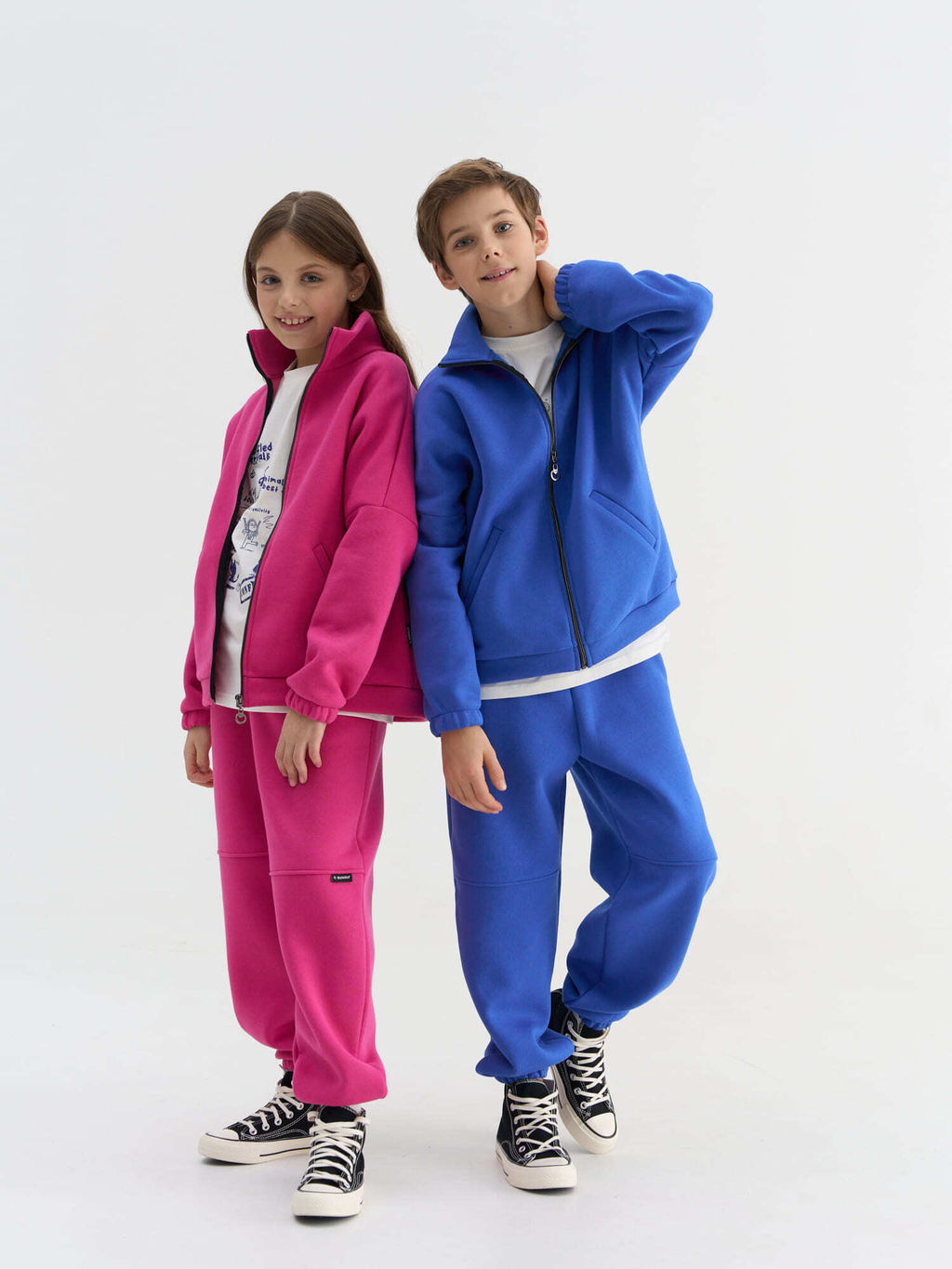 Олимпийка на молнии Бабл-гам утепленная 7+ - Bungly фото 9