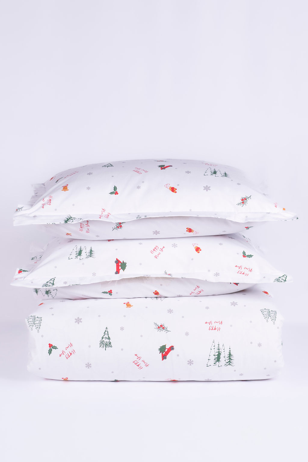 Cift Kisilik Y?lbas? Temal? Nevresim Seti 200x220cm TPHAW26CKN00014