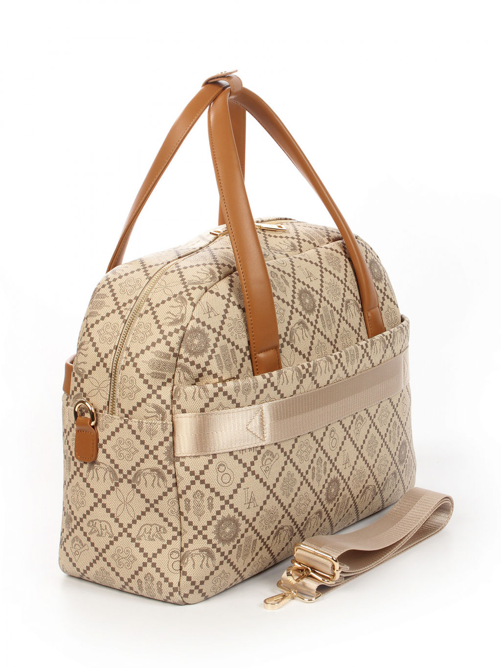 LACCOMA сумка АС89003-Россия-бежевый эко кожа хлопок