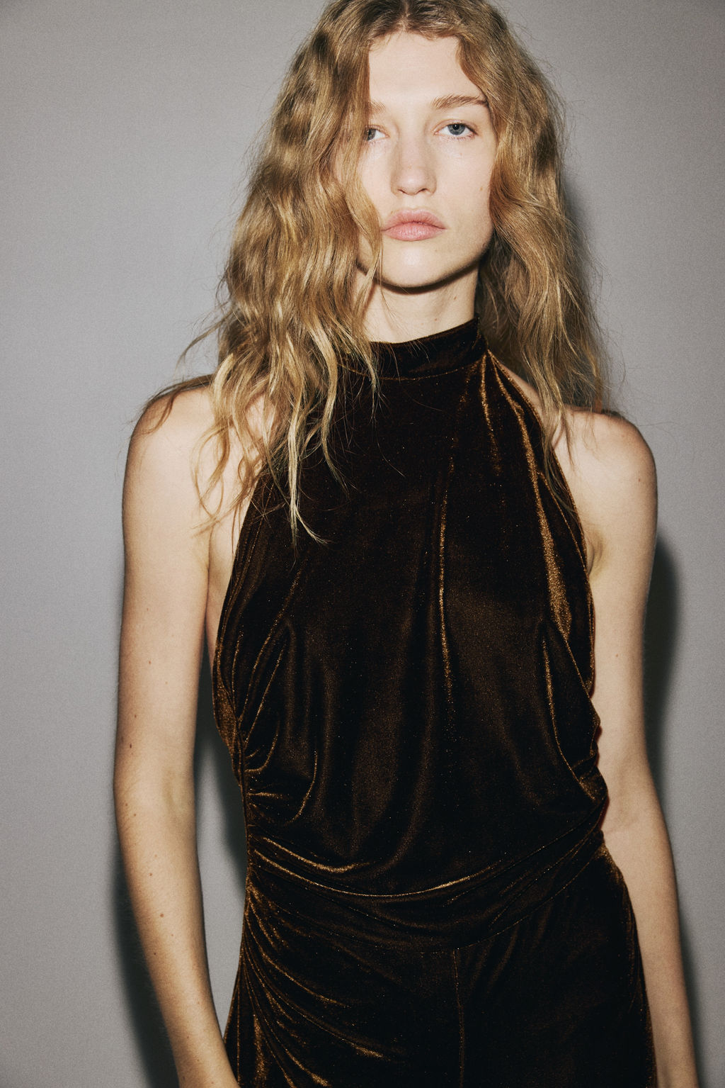 Mono halter en velour - H&m фото 3