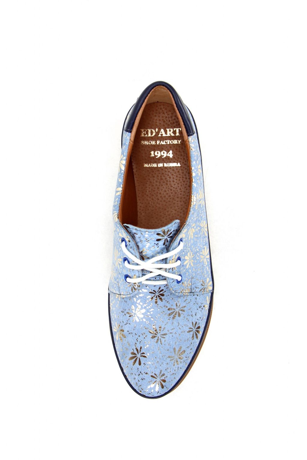 Туфли полуботинки EDART 103.man w.blue фото 4