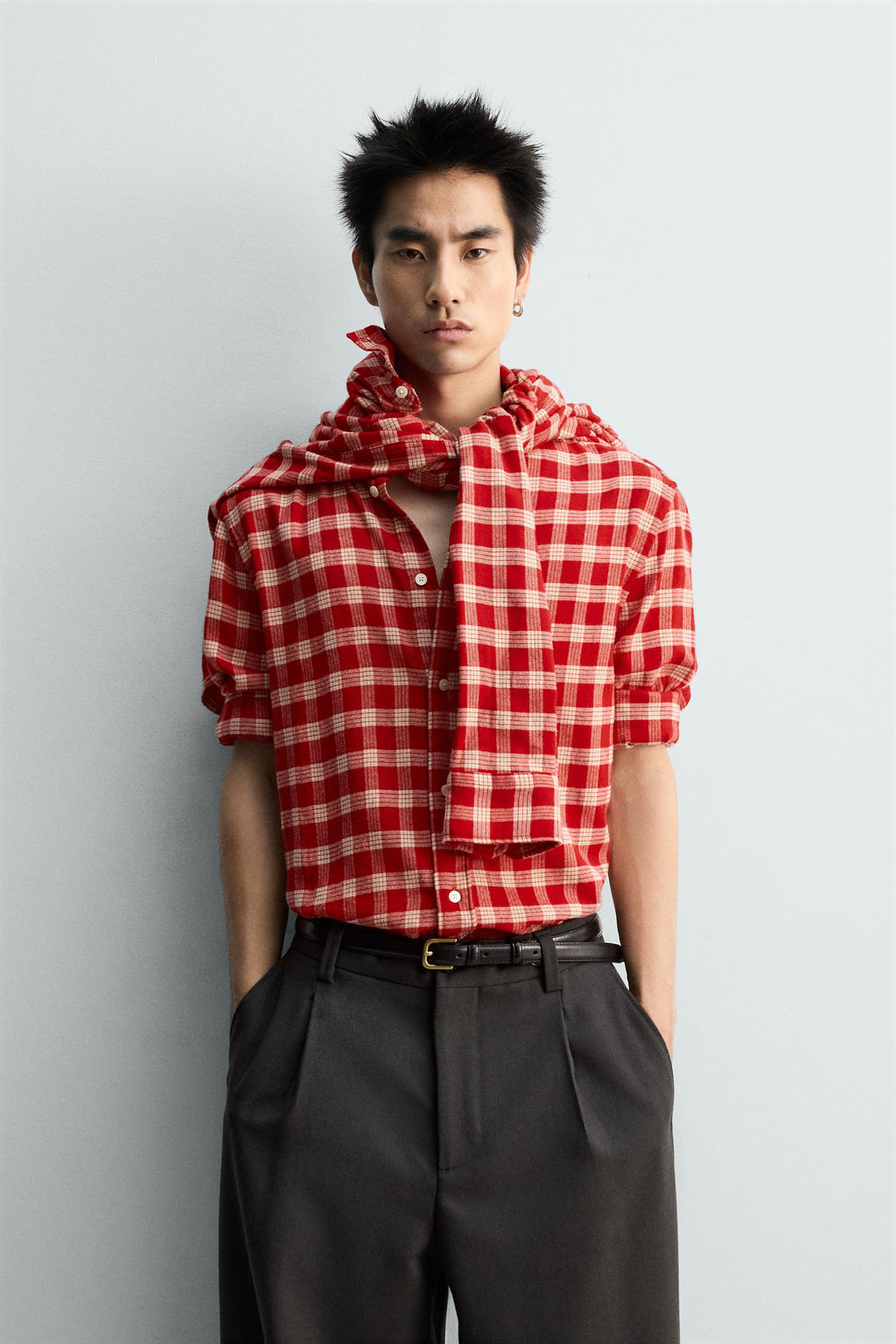 LIMITED EDITION CHECKED SHIRT - Zara фото 2