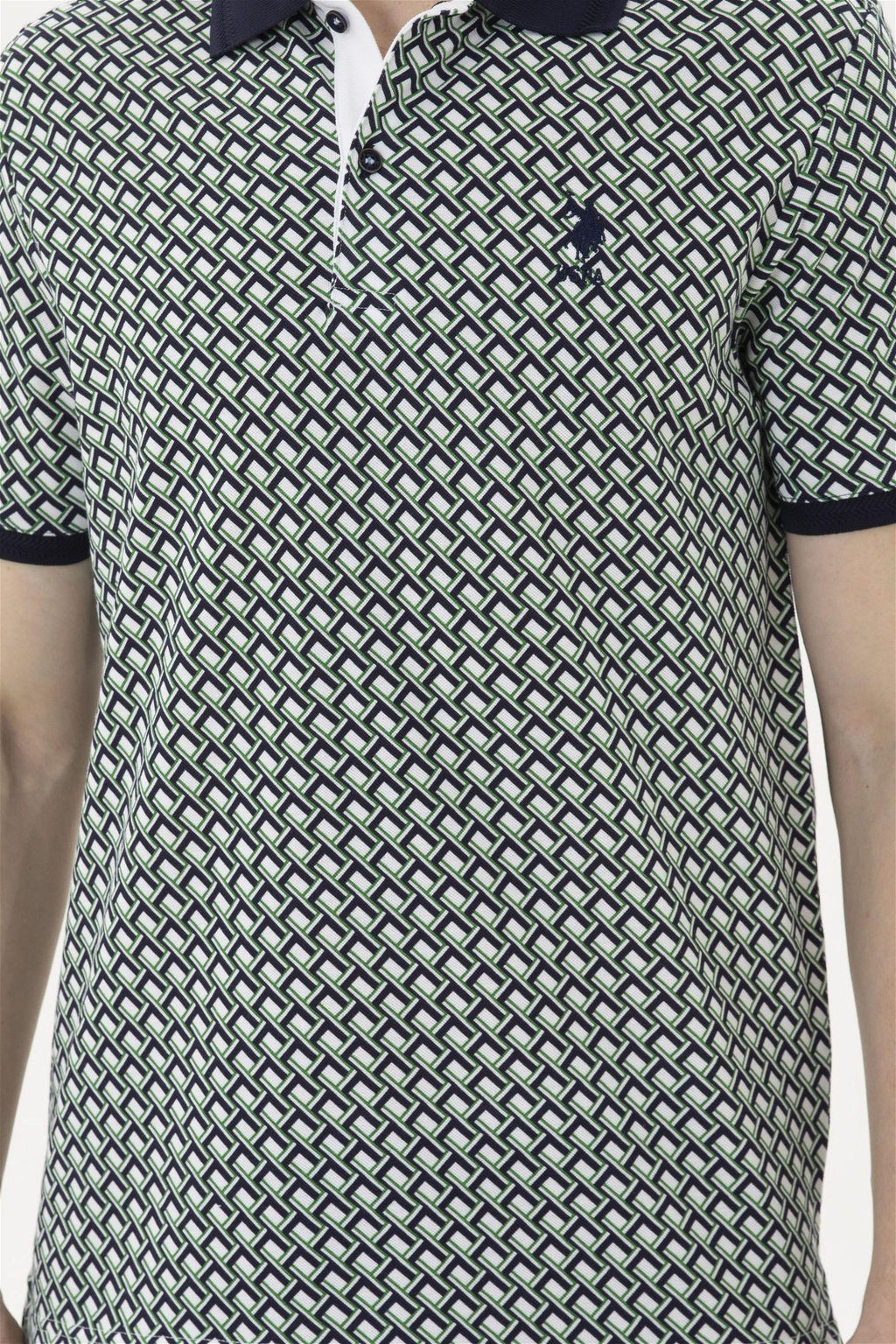 Мужская темно-синяя футболка - U.s. polo assn фото 6