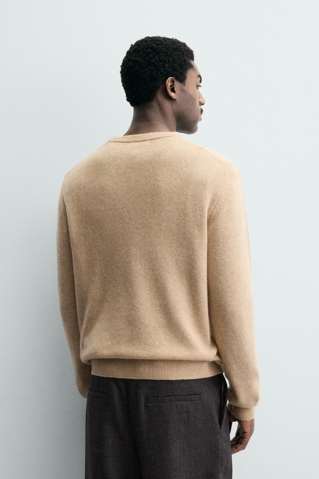 CASHMERE REGULAR FIT JUMPER - Zara фото 3