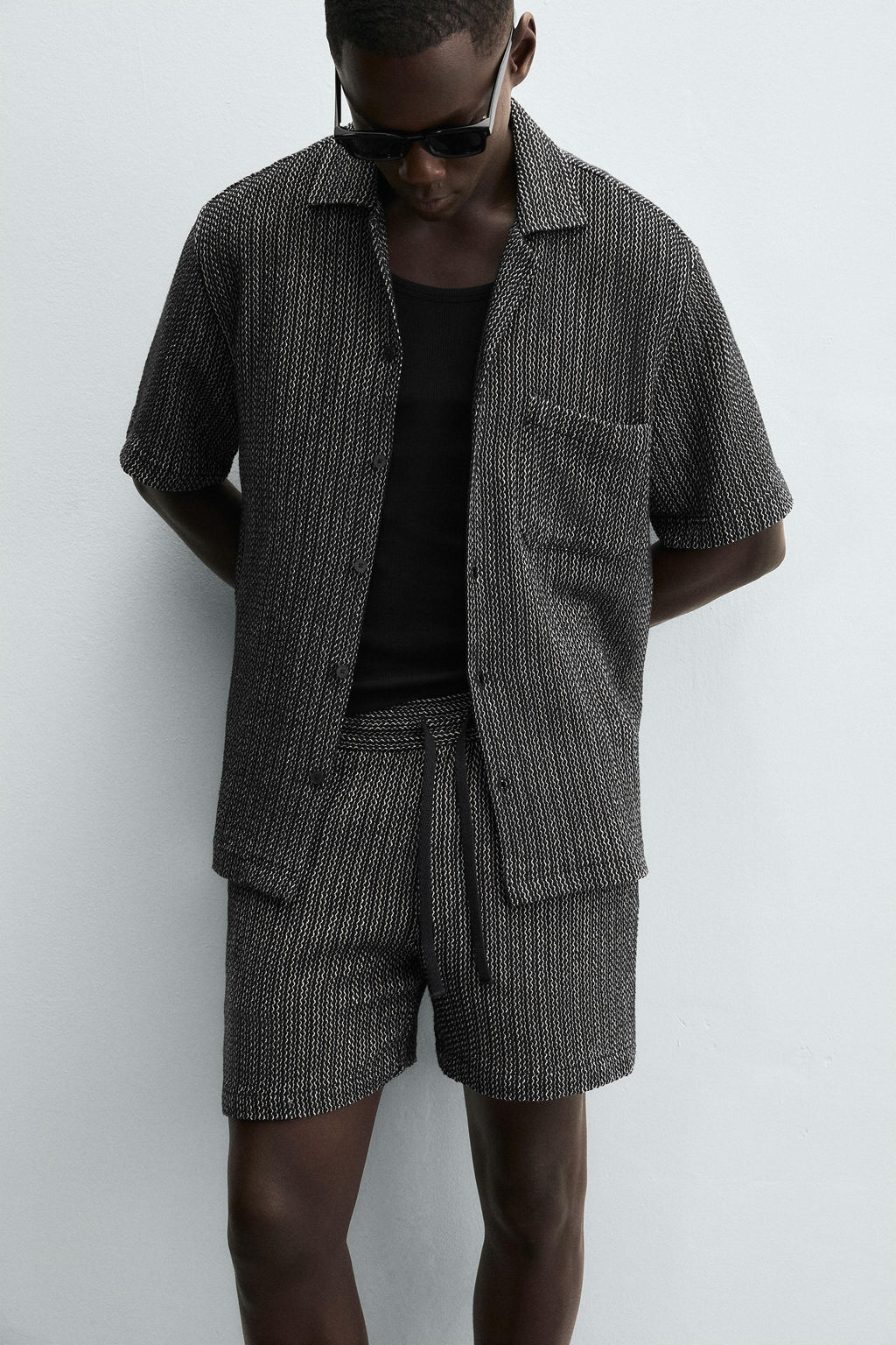 TEXTURED JACQUARD SHIRT - Zara фото 5