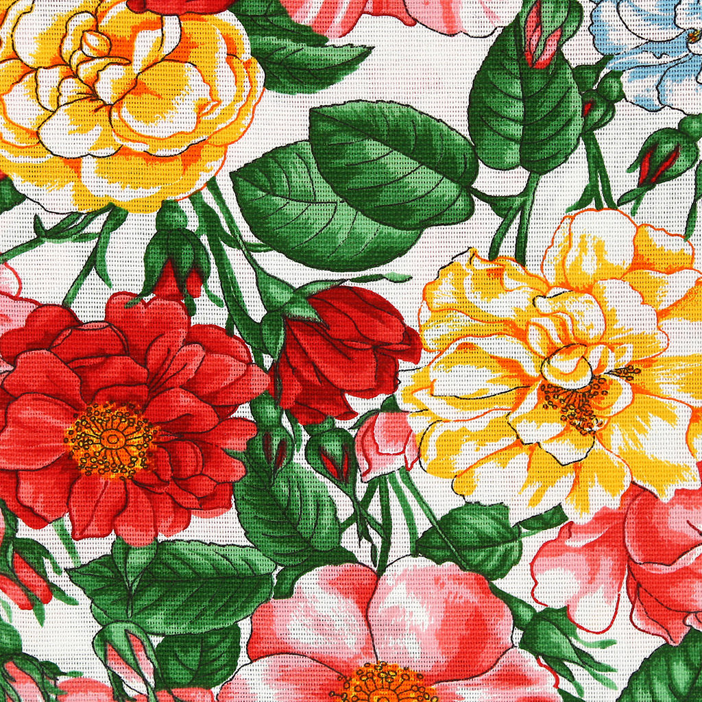 Дикая роза Комплект столовый 4пр: салфетка сервировочная 45х45см, хлопок Комфорт 171г/м2, Домашняя мода (Россия)  фото 3