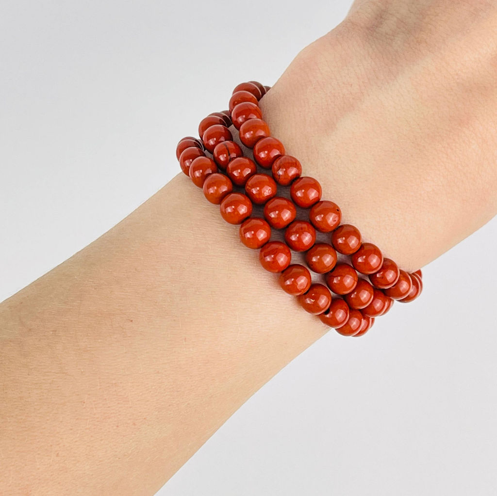 Бусины для украшений из красной Яшмы - Радуга самоцветов фото 6