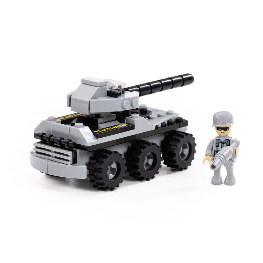 Конструктор Классик Армия-1.5 (98 элементов) (в коробке) - Полесье фото 3