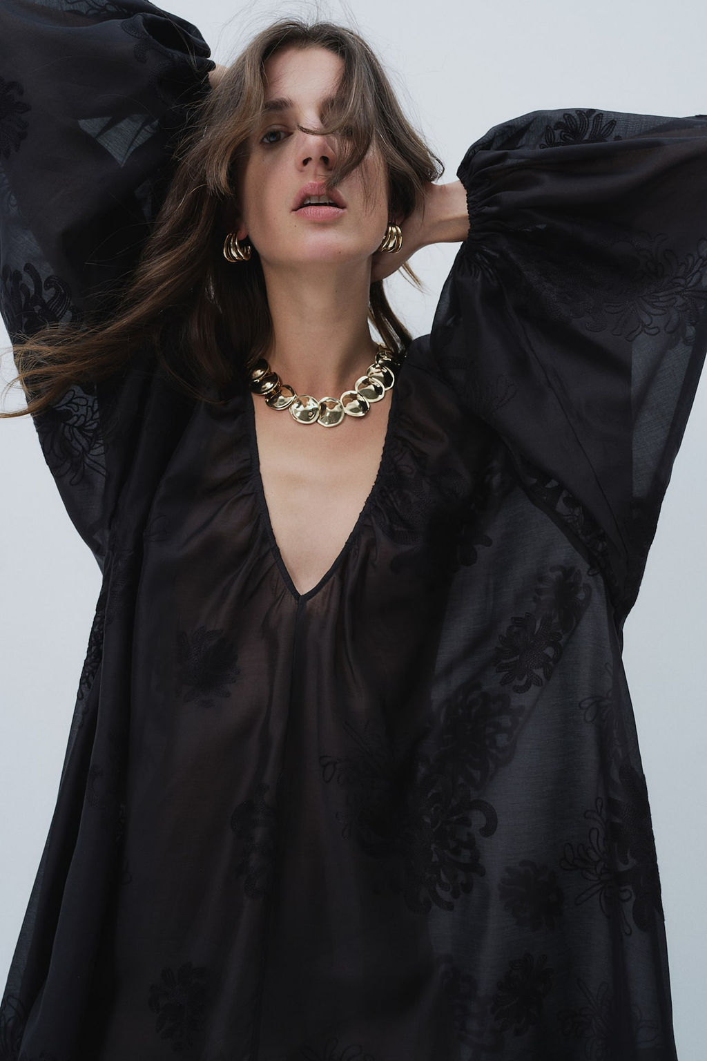 Vestido bordado - H&m фото 3