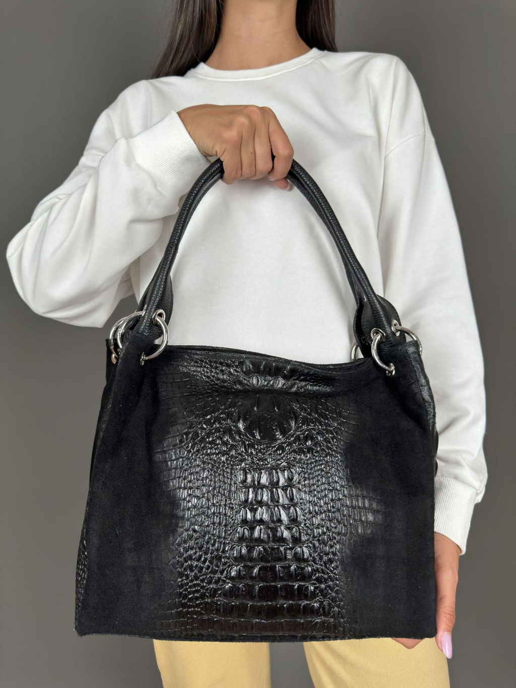 Сумка женская из телячьей кожи