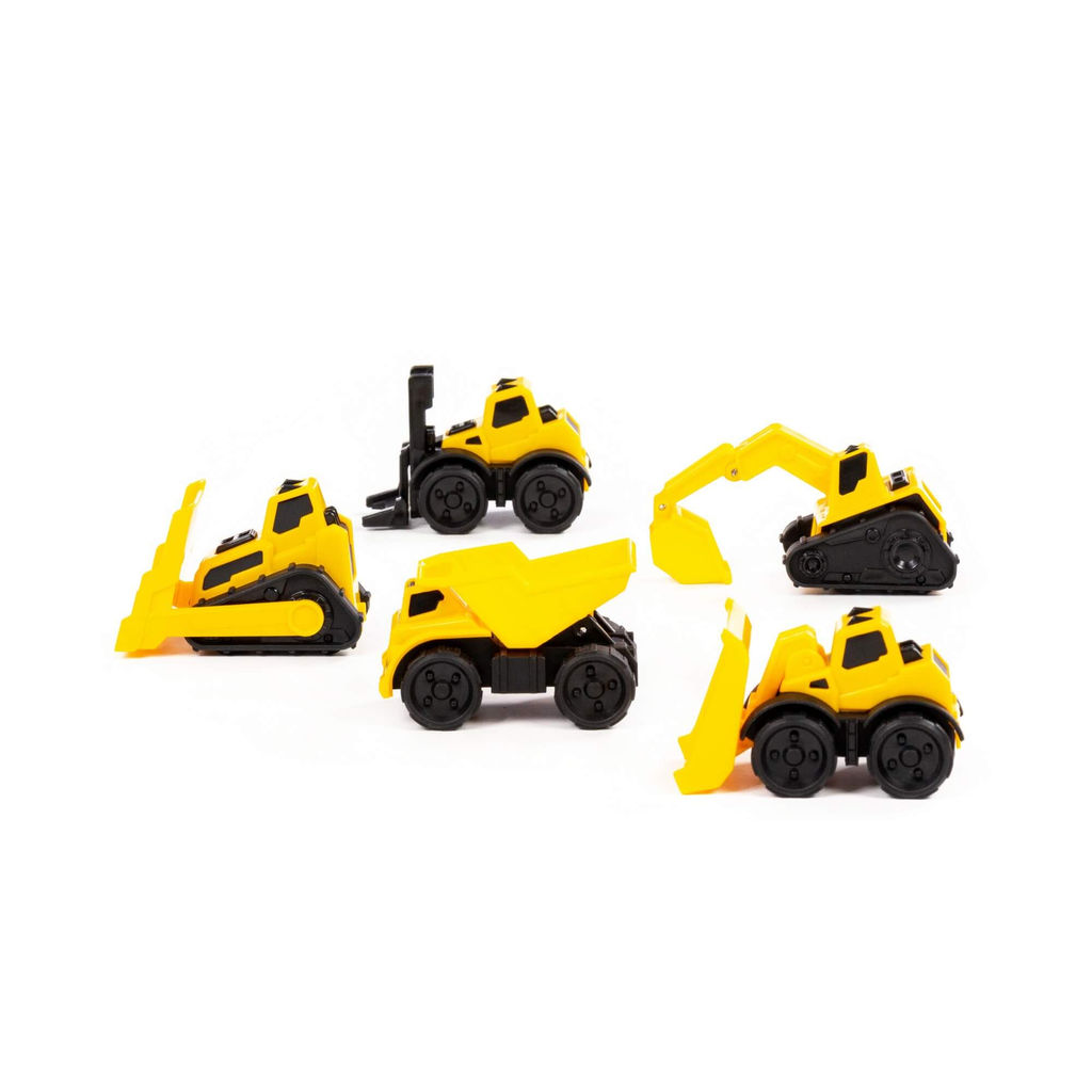 Набор спецтехники-мини (5 шт) (в пакете) - Полесье фото 2