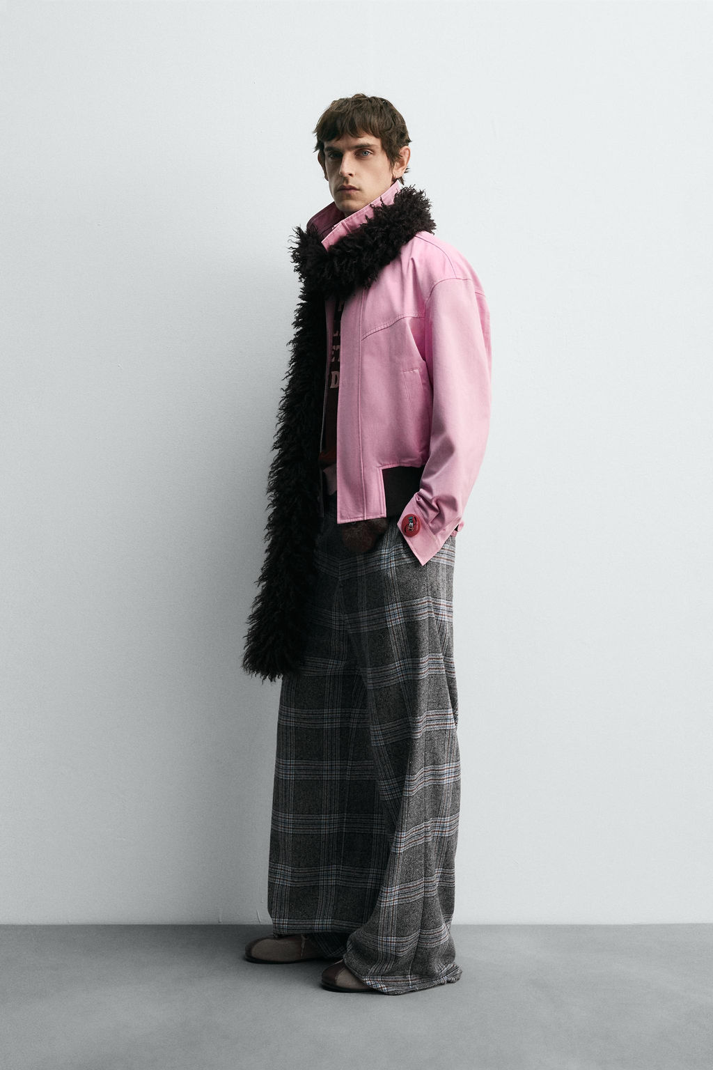 CONTRAST JACKET HARRY LAMBERT FOR ZARA X DISNEY  фото 4