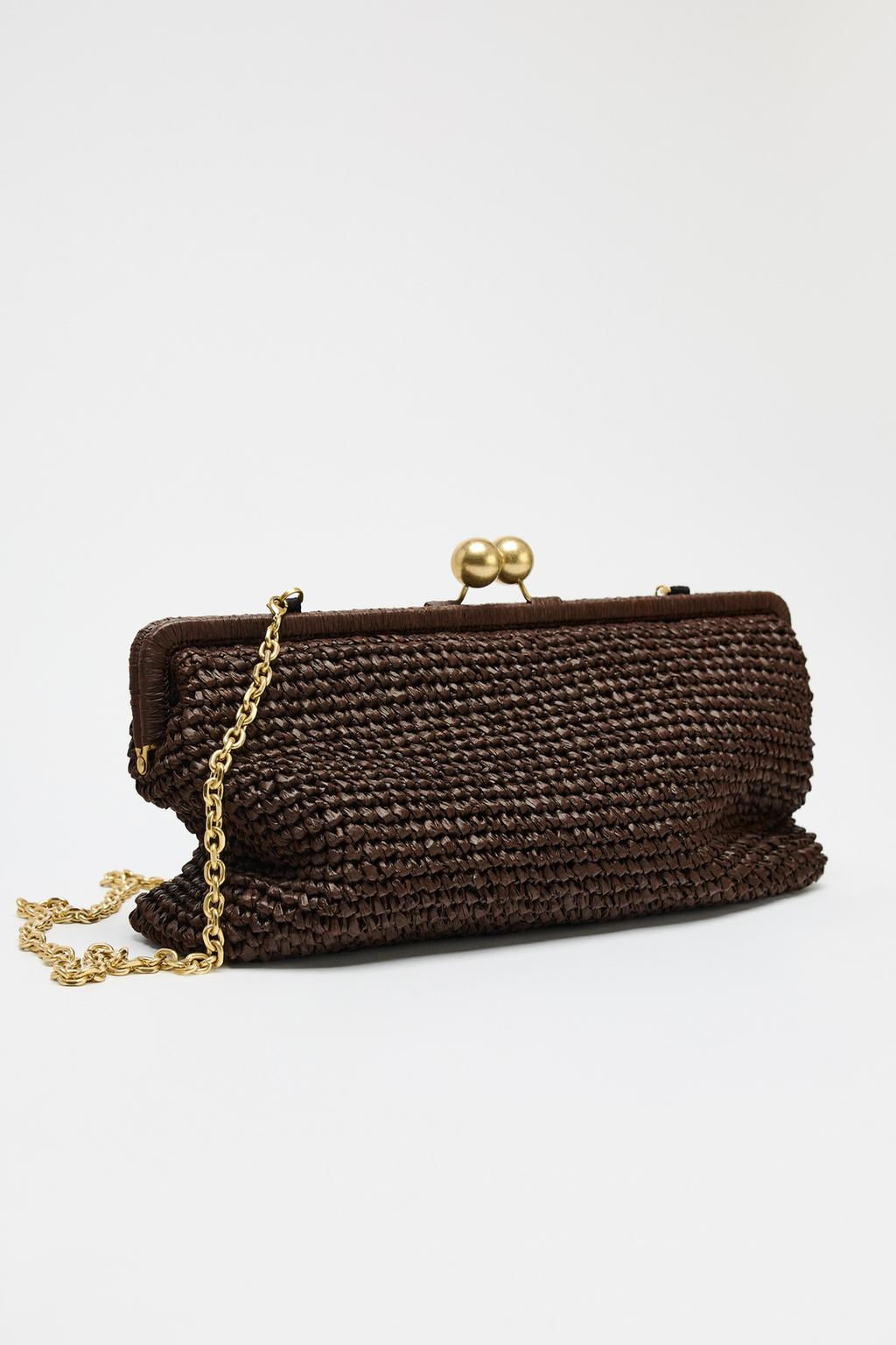 WOVEN CLUTCH - Zara фото 4
