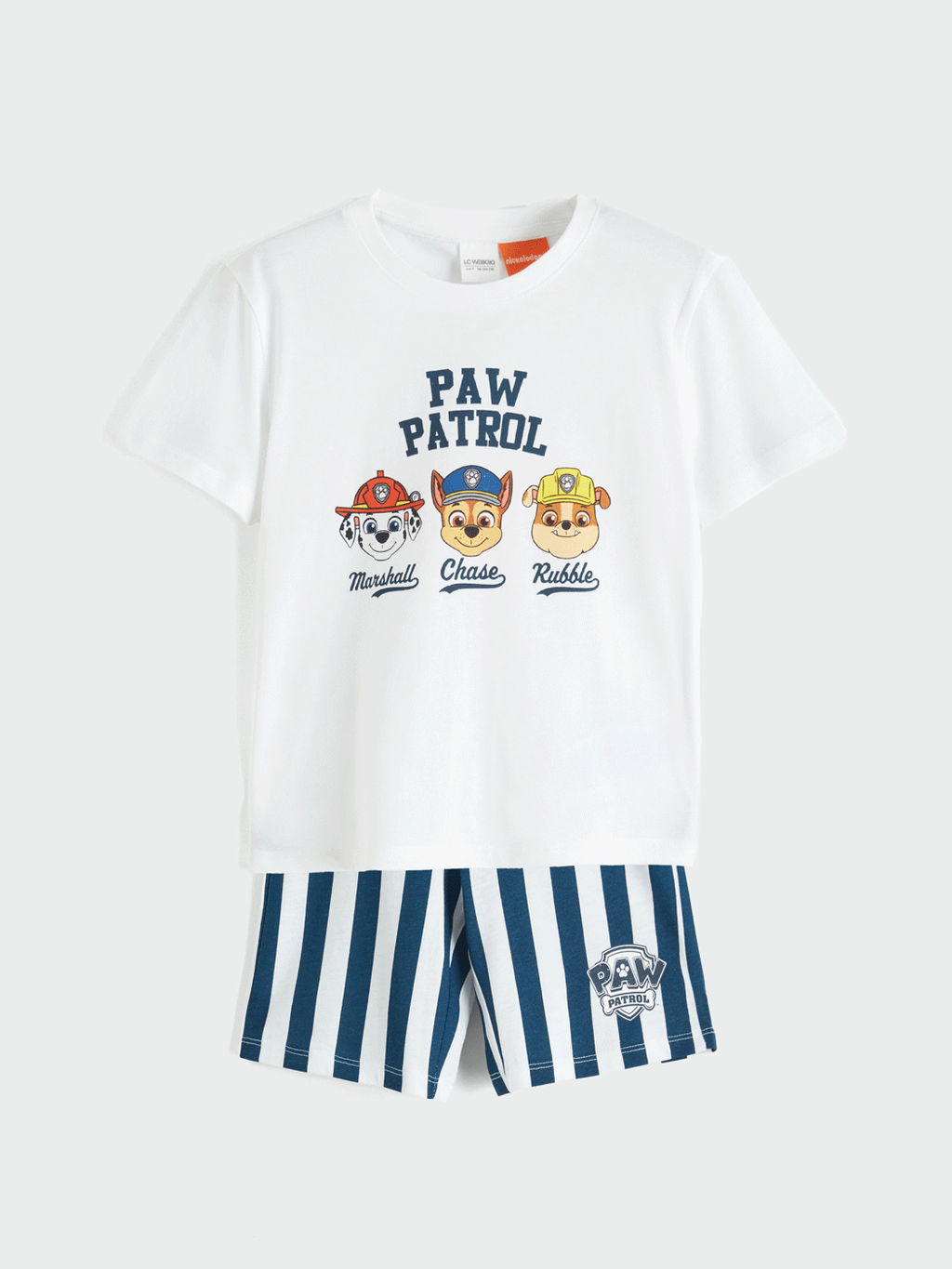 Пижама с шортами Paw Patrol Bask?l? Erkek ?ocuk ?ortlu Pijama Tak?m? с принтом Paw Patrol