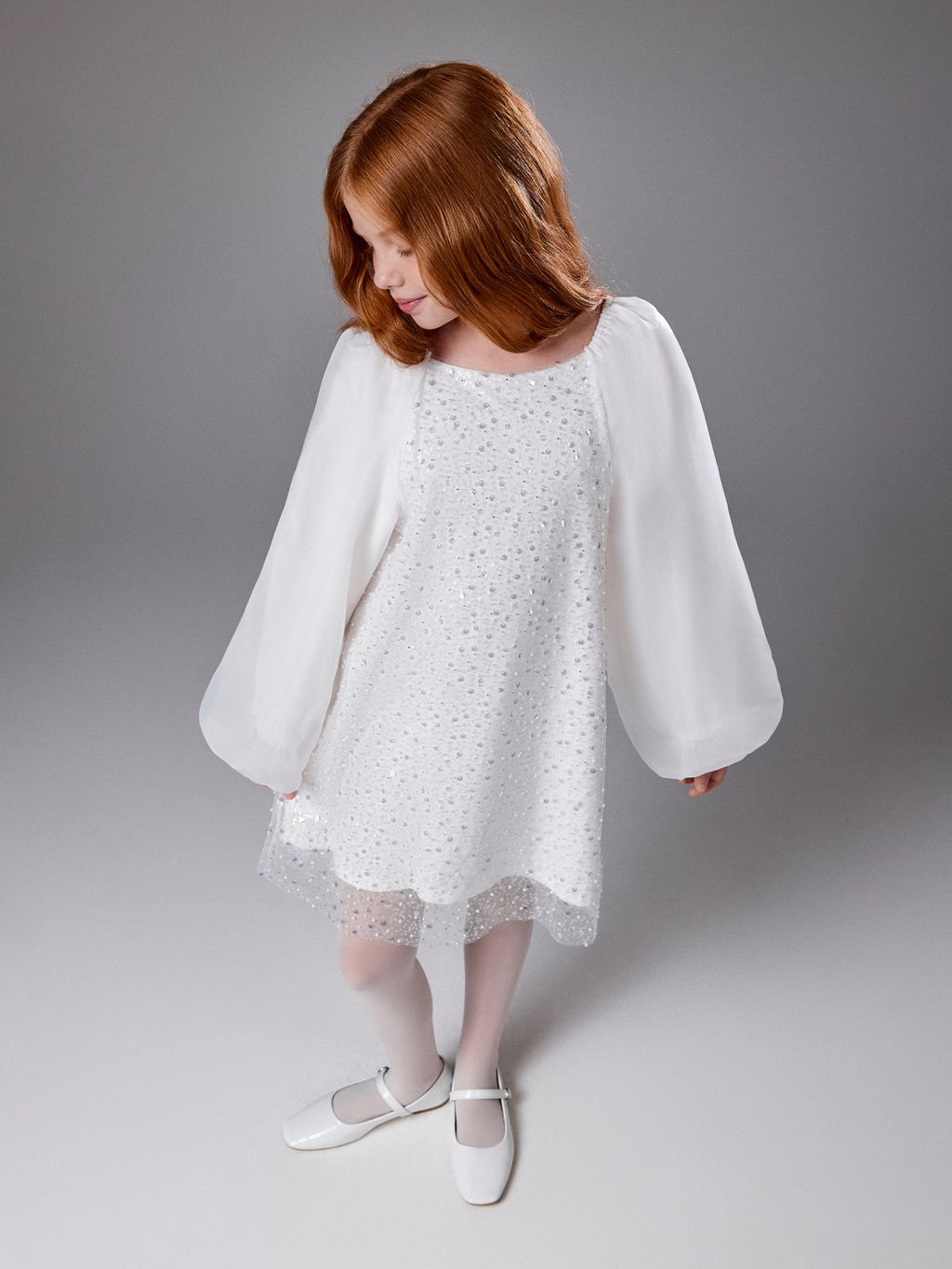 ACOOLA / Платье детское для девочек Melis белый  фото 6