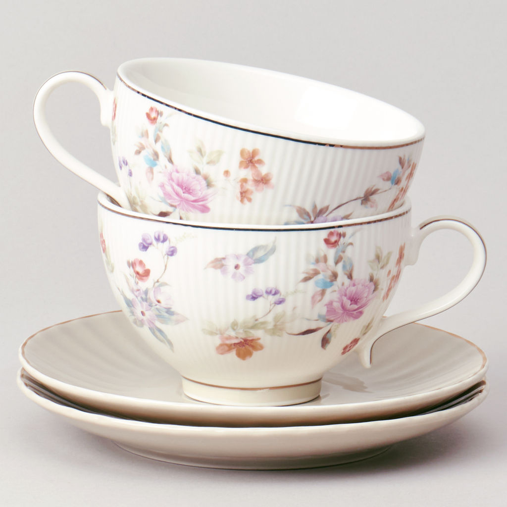 ЧАЙНЫЙ НАБОР LEFARD ВРЕМЕНА ГОДА НА 2 ПЕР. 4 ПР. 250 МЛ СЕРЫЙ  фото 3