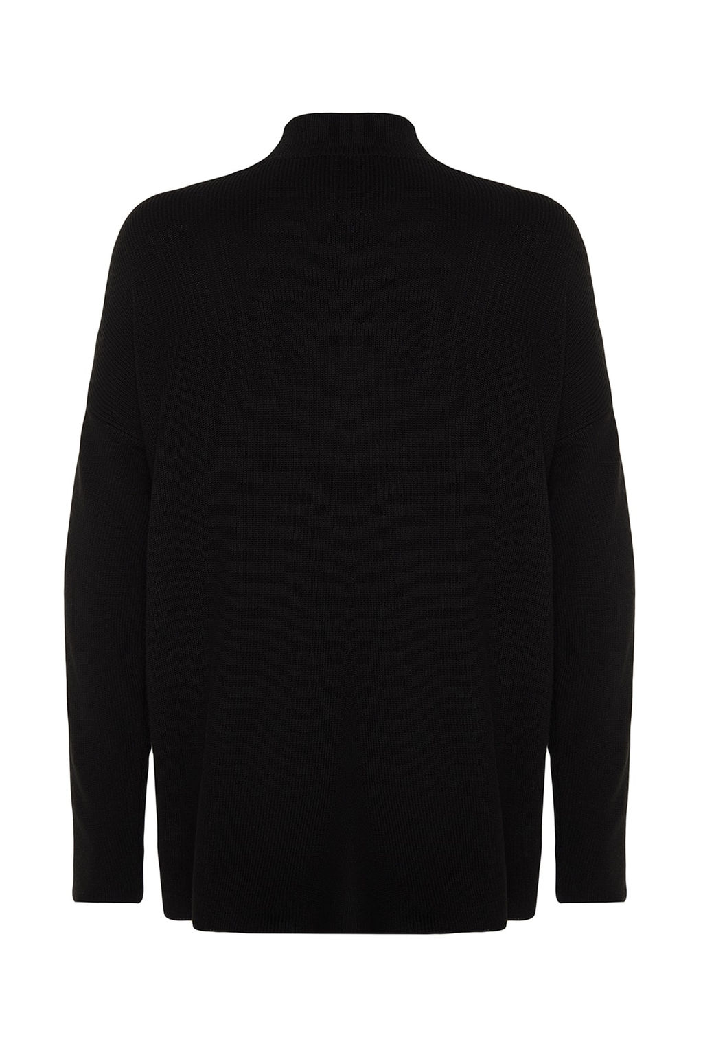 Vizon Genis Kal?p Pencere/Cut Out Triko Kazak TWOAW24KZ00342 - Trendyolmilla фото 15