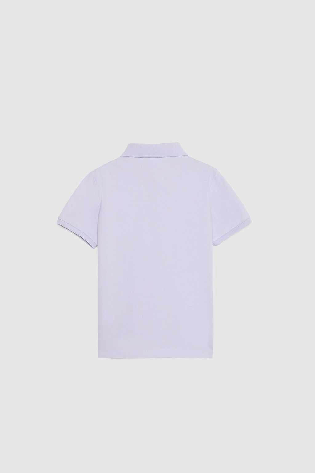 K_z _ocuk Lila Fit Polo Yaka Basic Ti__rt