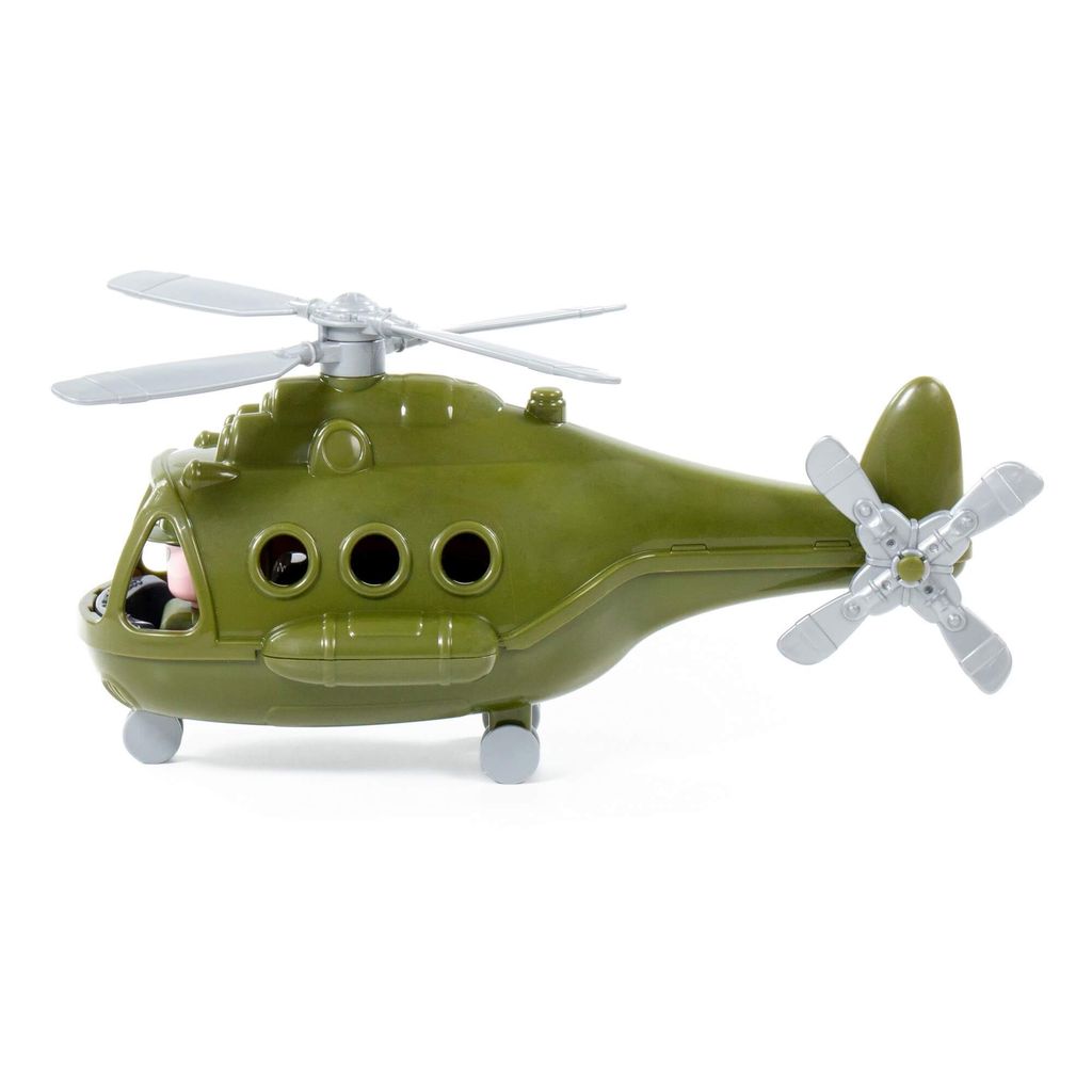 Вертолёт военный Альфа (в сеточке) - Полесье фото 2