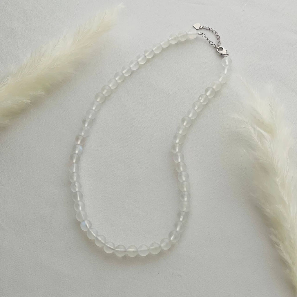 Бусы из Лунного камня 43 см +