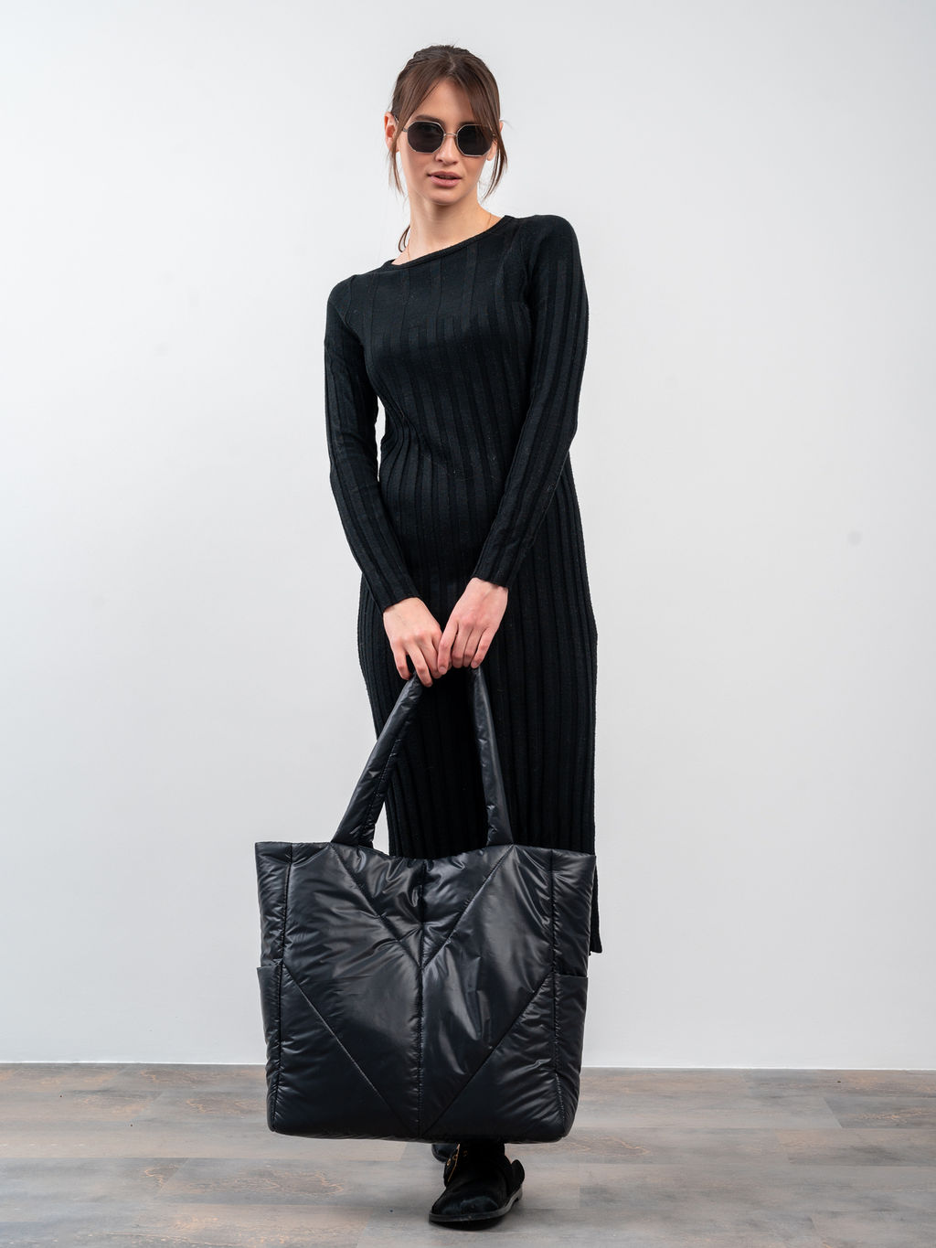 Сумка-шоппер № 23 черный