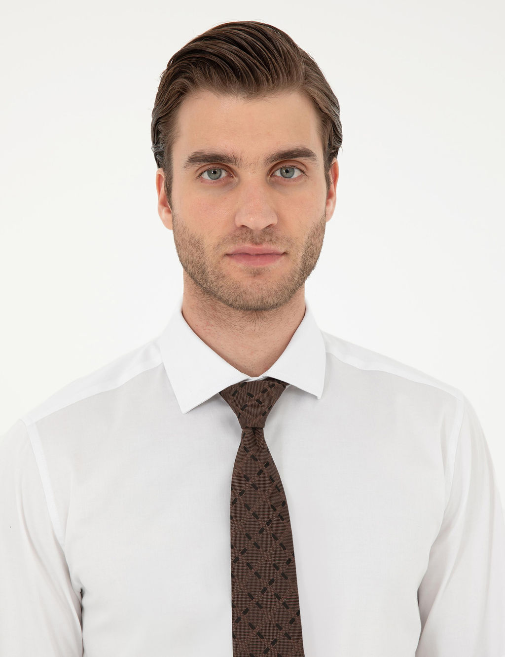 Beyaz Ex. Slim Fit Uzun Kollu Basic G_mlek - Pierre cardin фото 2
