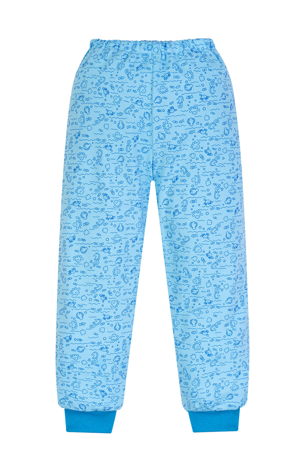 Пижама детская бирюза морской мир
