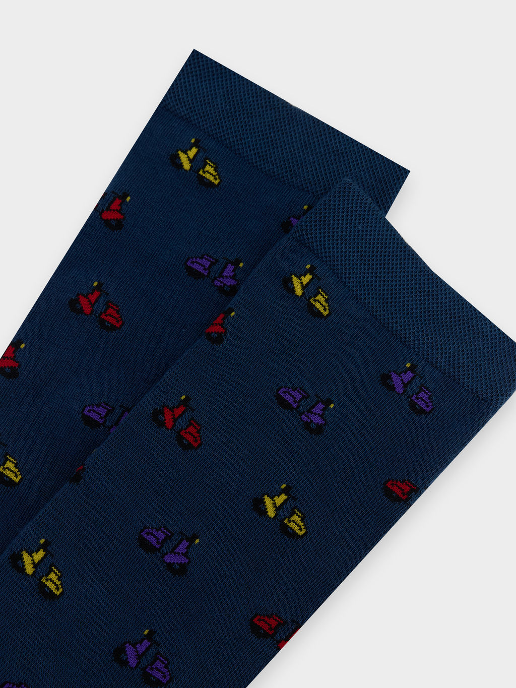 Носки Mark Formelle джинсовый 017K-3046 хлопок с эластаном синие набор 5 пар  фото 6