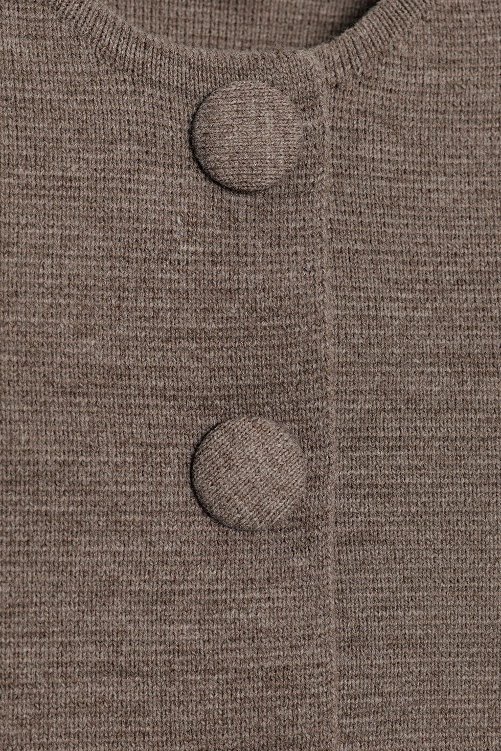 CHAQUETA CORTA PUNTO / Marr?n / Topo - Zara фото 8