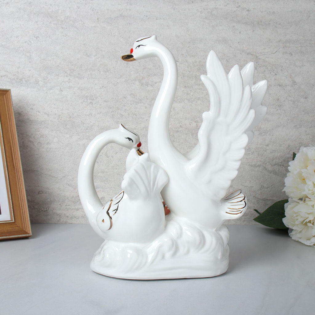 Статуэтка Лебеди 20х11х25 см / W3142 /уп 16/ - ГалеонТрейд фото 7