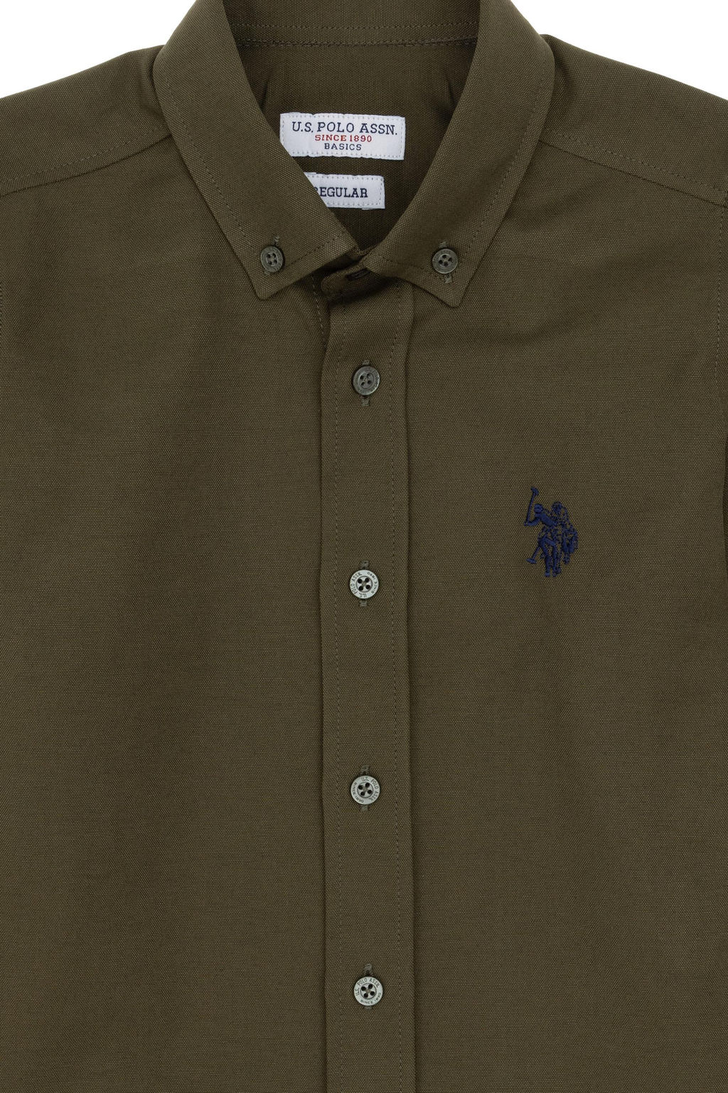 Erkek _ocuk Koyu Haki Uzun Kollu Basic G_mlek Sepette S_rpriz _ndirim - U.s. polo assn фото 3