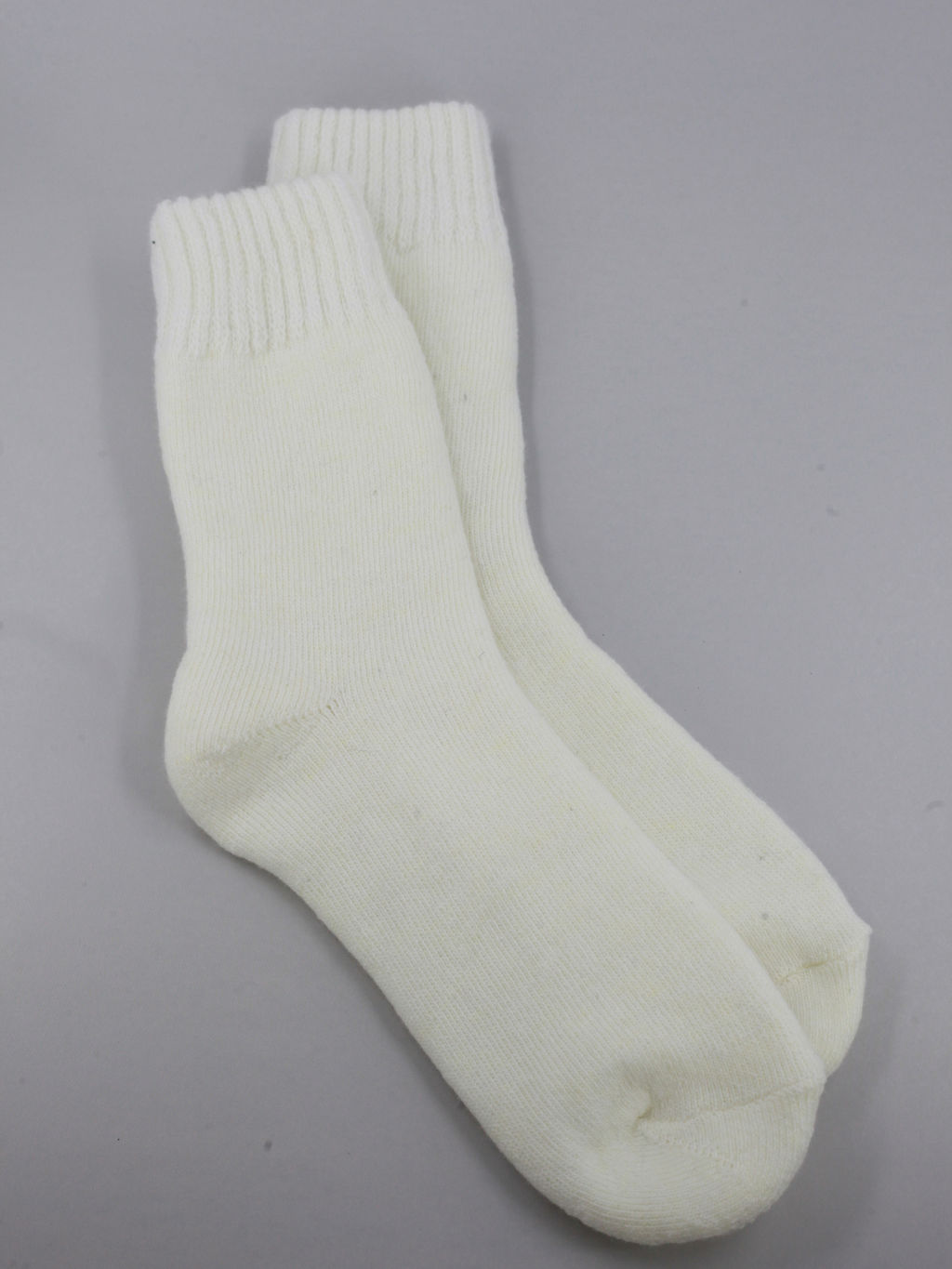 Носки р.35-40 Шерстяные Пух Белые - Krumpy фото 5