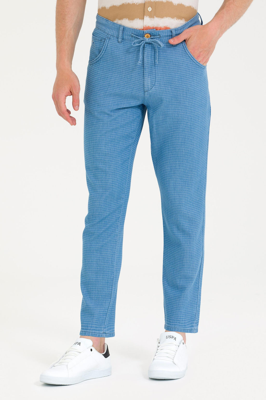 U. S. Polo Assn / Мужские синие джинсовые брюки - U.s. polo assn фото 16
