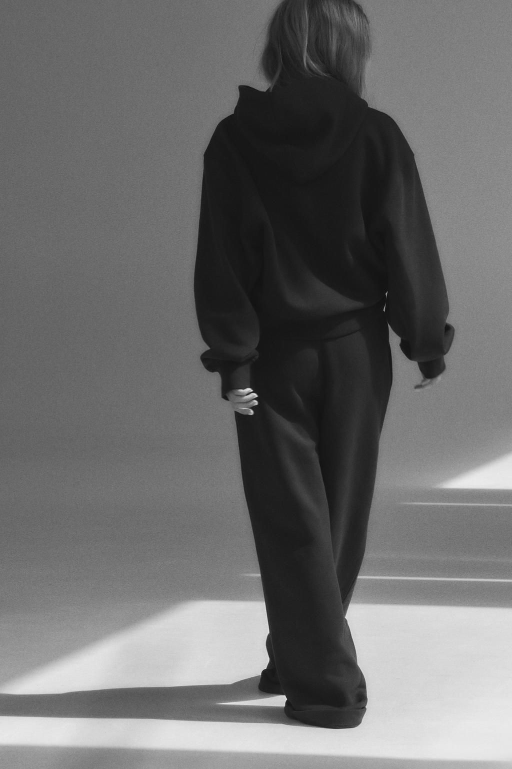 PLUSH JOGGING TROUSERS WITH SLOGAN - Zara фото 6