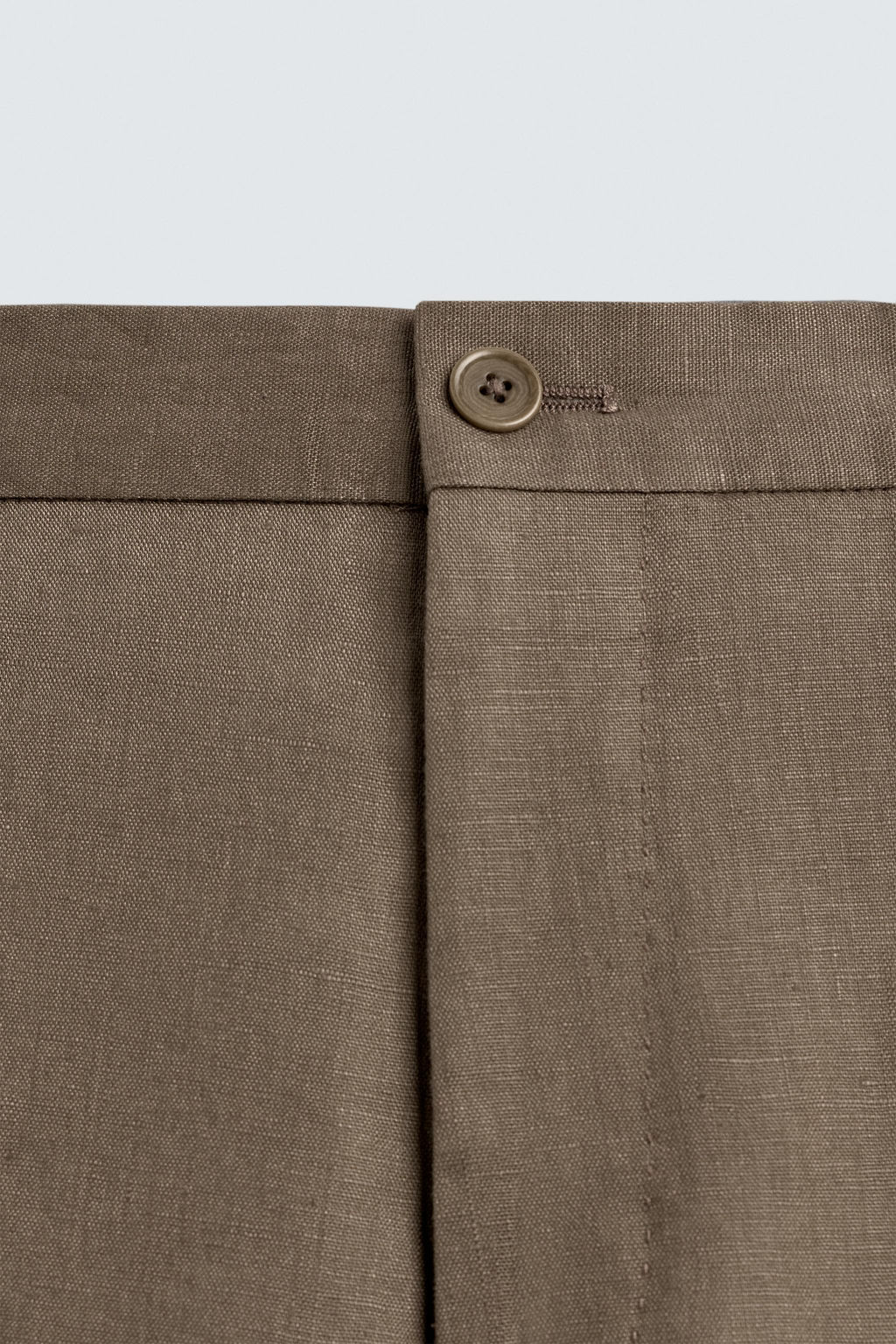 PANTAL?N TRAJE 100% LINO / Vis?n vigor? - Zara фото 7