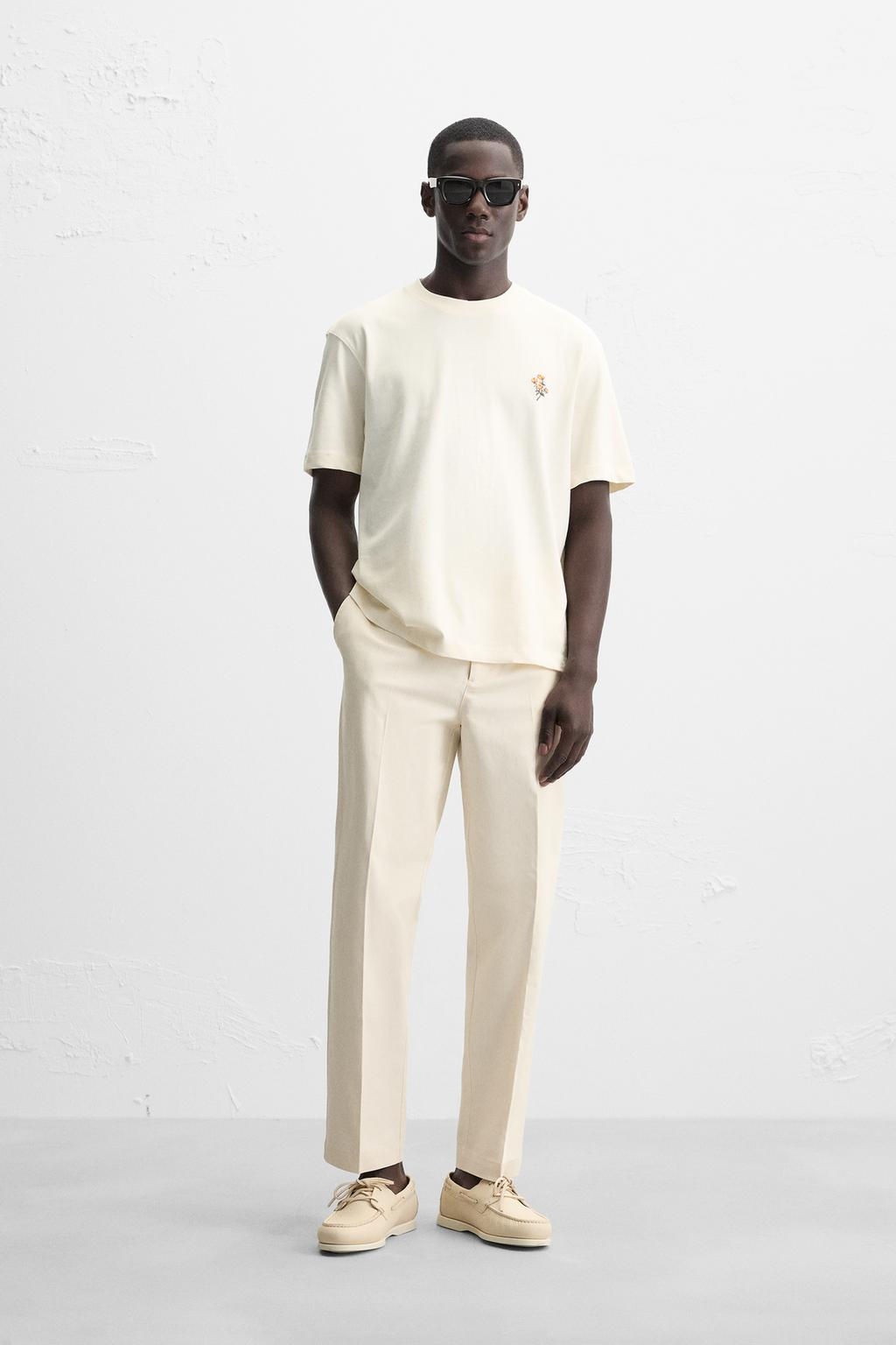 CONTRAST PHOTO PRINT T-SHIRT